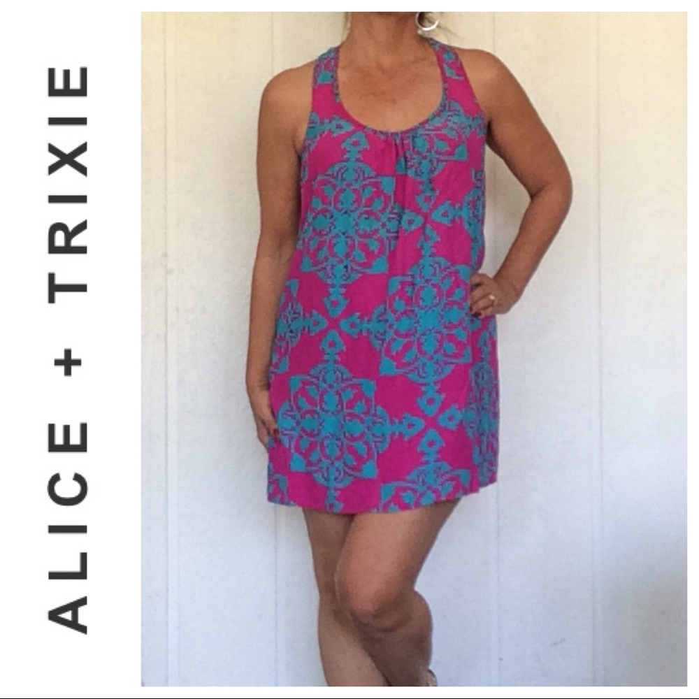 ALICE & TRIXIE SILK SLIP DRESS MEDIUM
